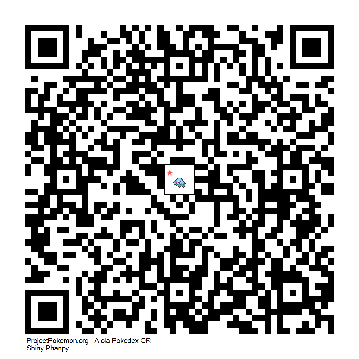 Cdigo QR de Phanpy variocolor